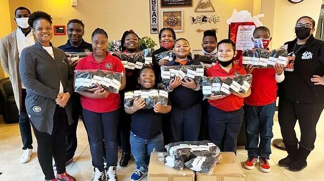 Life School Lancaster Life Skills Students Give